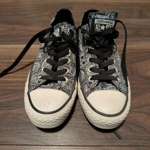 Converse Black and White Sneakers